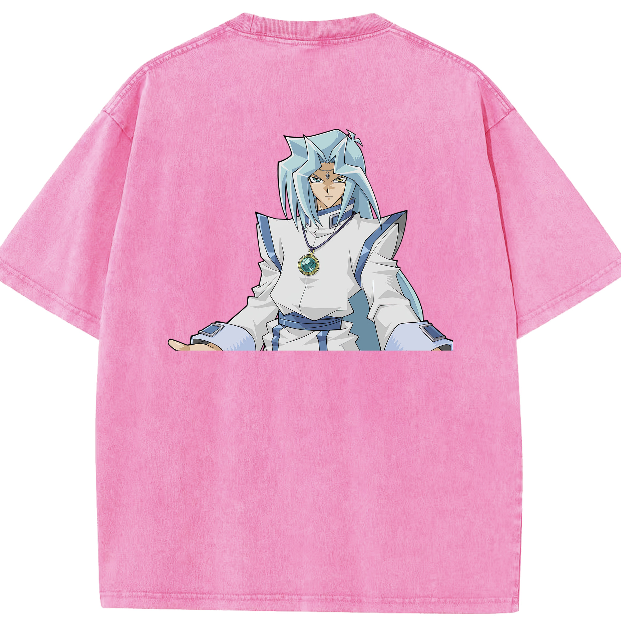 （画像用） 遊☆戯☆王 Yu-Gi-Oh! 綿100% ヴィンテージ風 半袖Tシャツ（背面プリント）